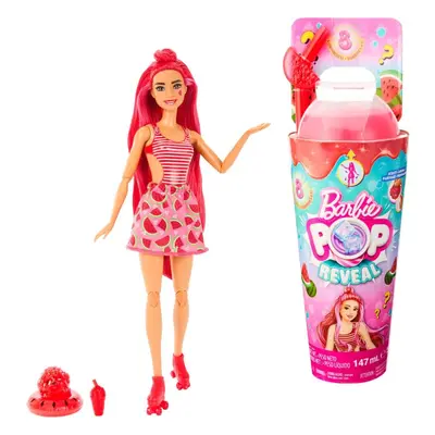 Panenka Barbie Pop Reveal Barbie šťavnaté ovoce - Melounová tříšť