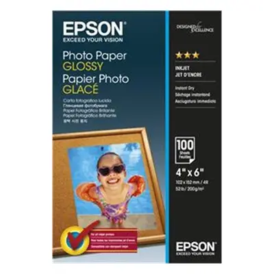 EPSON Photo Paper Glossy 10x15cm 100 listů