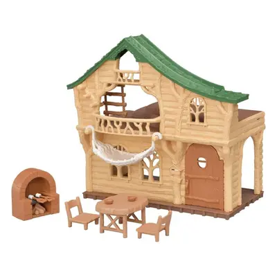 Doplňky k figurkám Sylvanian Families Srub s nábytkem