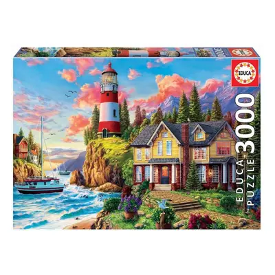 Puzzle Educa Puzzle Maják 3000 dílků