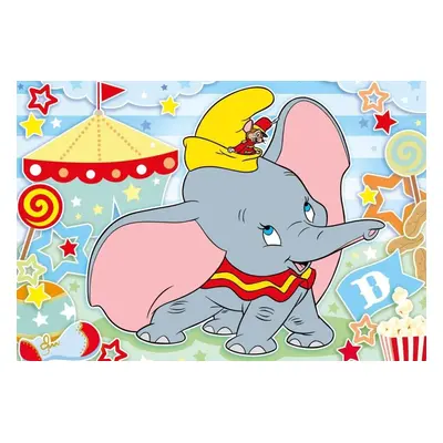 Puzzle Clementoni Puzzle Dumbo MAXI 24 dílků