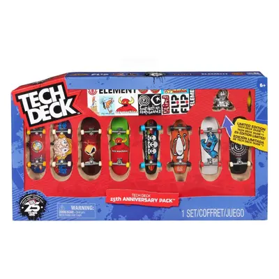 Fingerboard Tech Deck 8 balení k 25. výročí Tech Deck