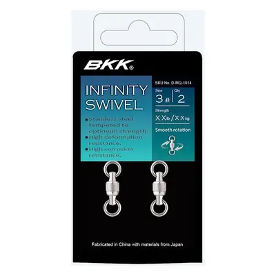 BKK Obratlík Infinity Swivel Velikost 4 130kg 2ks