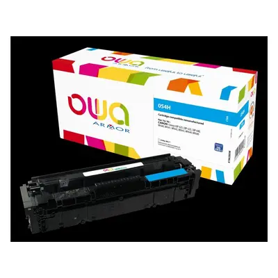 OWA Armor toner kompatibilní s Canon CRG-054H C, 2300st, modrá/cyan