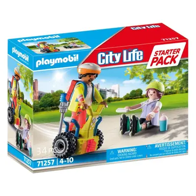 Stavebnice Playmobil 71257 Starter Pack Záchrana se Segwayem