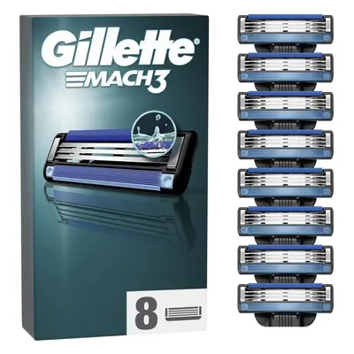 Pánské náhradní hlavice GILLETTE Mach3 8 ks