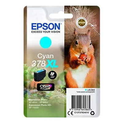 Cartridge Epson T3792 č.378XL azurová