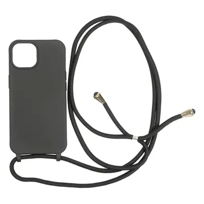 Kryt na mobil Mobile Origin Lanyard Case Black iPhone 15