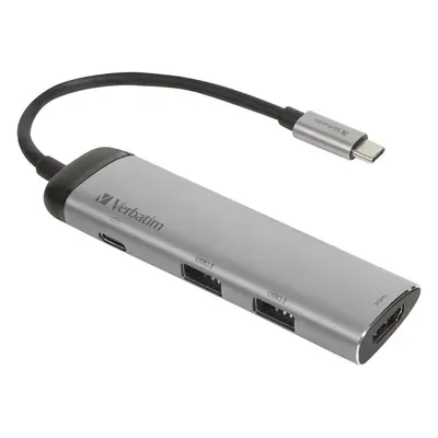 Replikátor portů VERBATIM USB-C Multiport HUB USB 3.1 GEN 1/ 2x USB 3.0/ HDMI