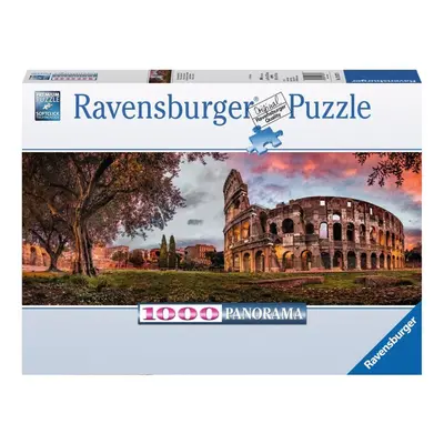 Puzzle Ravensburger 150779 Colosseum v červánkách panorama