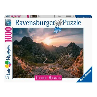 Puzzle Ravensburger Puzzle 173136 Dechberoucí Hory: Pohoří Serra De Tramuntana, Malorka 1000 Díl