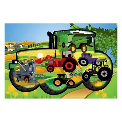 Puzzle Puzzle "Traktor"