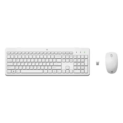 Set klávesnice a myši HP 230 Wireless Mouse Keyboard White - CZ/SK