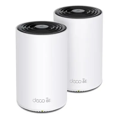 WiFi systém TP-Link Deco XE75 Pro (2-pack), WiFi 6E mesh system, 2.5Gbit port