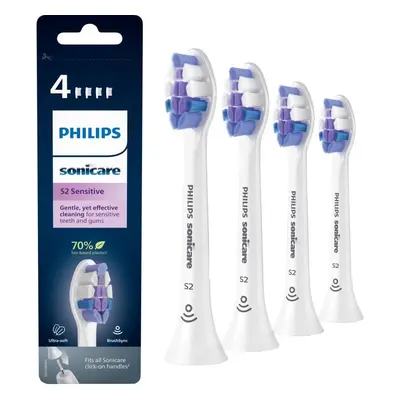 Náhradní hlavice Philips Sonicare Sensitive HX6054/10, 4 ks