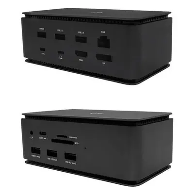 Dokovací stanice i-tec USB4 Metal Docking station Dual 4K HDMI DP, Power Delivery 80W