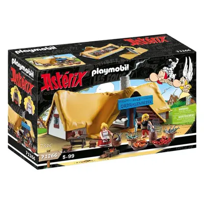 Stavebnice Playmobil 71266 Asterix: Alfabetixova chatrč