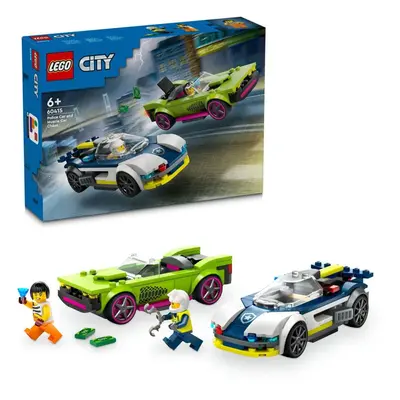 LEGO stavebnice LEGO® City 60415 Honička policejního auta a sporťáku