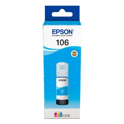 Inkoust do tiskárny Epson 106 Eco Tank azurová