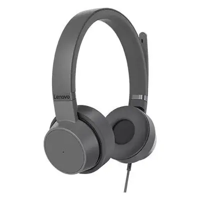 Sluchátka Lenovo Go Wired ANC Headset (Storm Grey)