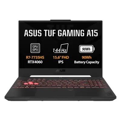 Herní notebook ASUS TUF Gaming A15 FA507NV-LP061W Jaeger Gray