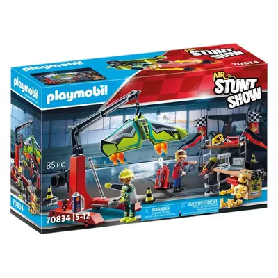 Stavebnice Playmobil 70834 Air Stuntshow Servisní stanice