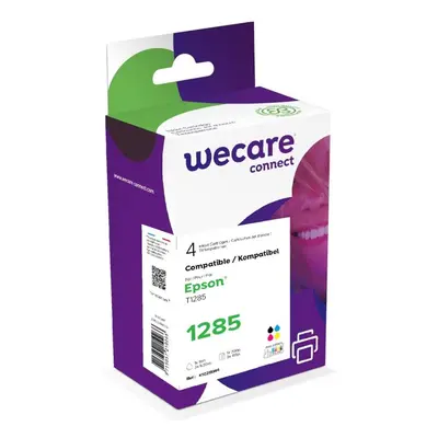 WECARE ARMOR ink sada kompatibilní s EPSON C13T12854012,černá/CMY