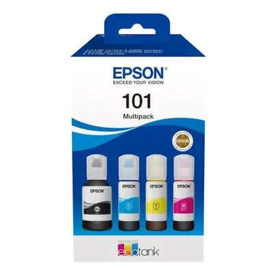 Epson originální ink C13T03V64A, 101, T03V64A, CMYK, Epson EcoTank L6160,L6170,L6190,L4150,L4160