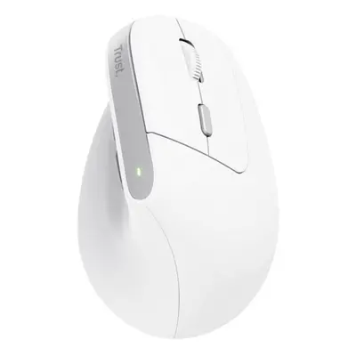 Myš Trust BAYO II Ergonomic Wireless Mouse, bílá