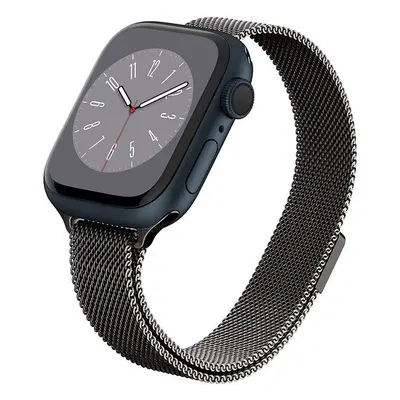 Řemínek Spigen Metal Fit Graphite Apple Watch 41mm/40mm/38mm