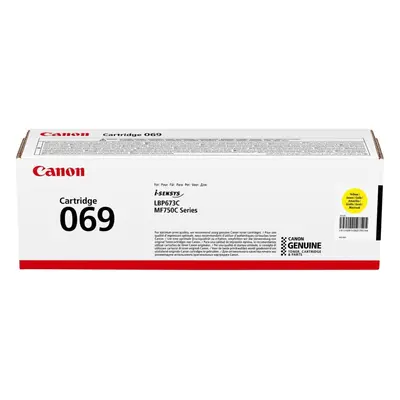 Toner Canon Cartridge 069 žlutý