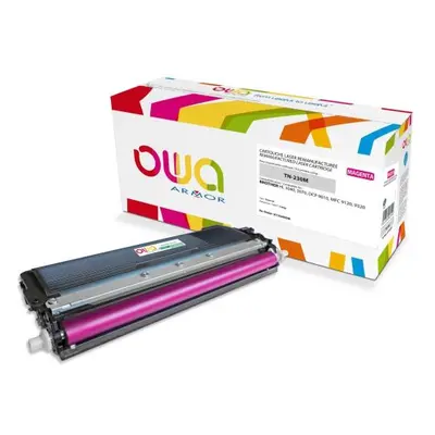 OWA Armor toner kompatibilní s Brother TN-230M, 1400st, červená/magenta