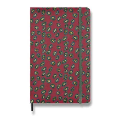 Zápisník Moleskine Professional Silk L, tvrdé desky, bordó