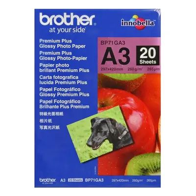 Fotopapír Brother BP71GA3 Premium Glossy