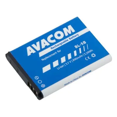 Baterie pro mobilní telefon Avacom pro Nokia 3220, 6070, Li-Ion 3.7V 890mAh (náhrada BL-5B)