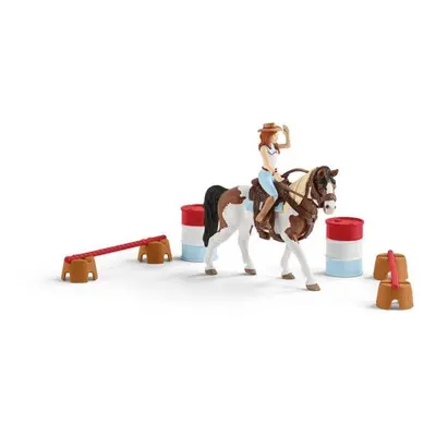 Figurky Schleich Hannah a jezdecká sada na western 42441