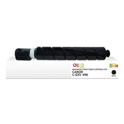 OWA Armor toner kompatibilní s Canon C-EXV49K, 36000st, černá/black