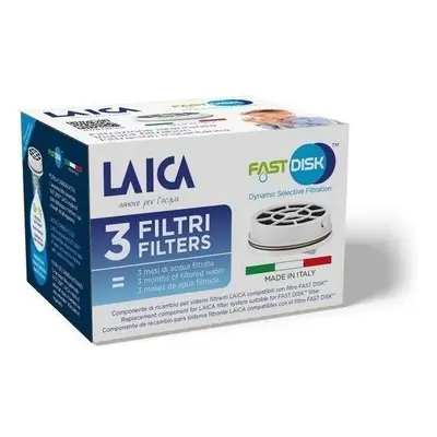 Filtrační patrona Laica Fast Disk, 3ks