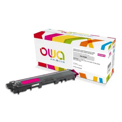 OWA Armor toner kompatibilní s Brother TN-245M/TN-246M, 2200st, červená/magenta