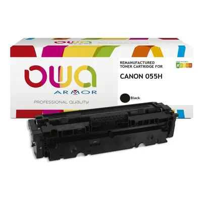 OWA Armor toner kompatibilní s Canon CRG-055H BK, 7600st, černá/black