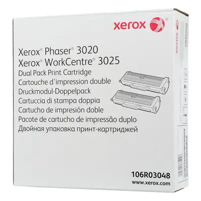 Toner Xerox 106R03048 DualPack, černý