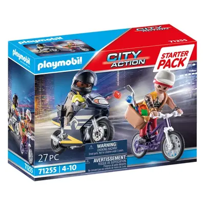 Stavebnice Playmobil 71255 Starter Pack Speciální jednotka nasazení se zlodějem