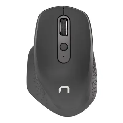 Natec optická myš FALCON/3200 DPI/Kancelářská/Optická/Pro praváky/Bezdrátová Bluetooth/Černá