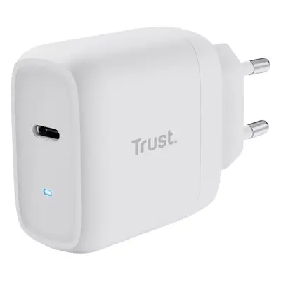 Nabíječka do sítě Trust Maxo 45W USB-C Charger ECO certified, bílá