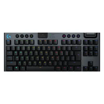 Herní klávesnice Logitech G915 LIGHTSPEED TKL Wireless RGB GL Linear , carbon - CZ/SK