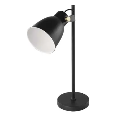 Stolní lampa EMOS Stolní lampa JULIAN na žárovku E27, černá