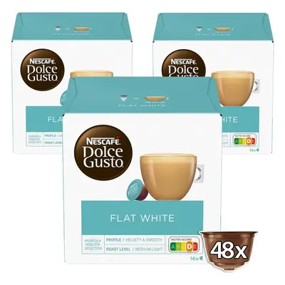 Kávové kapsle NESCAFÉ® Dolce Gusto® Flat White - 48 kapslí