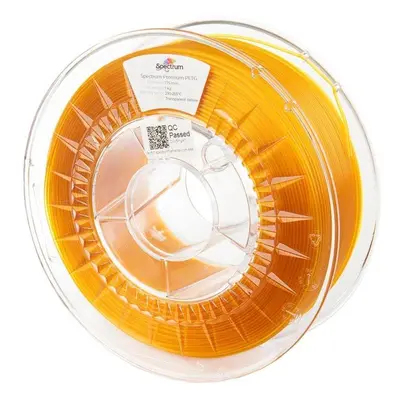 Filament Filament Spectrum Premium PET-G 1.75mm Transparent Yellow 1kg