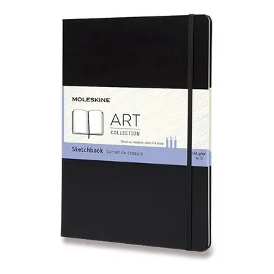 Zápisník Moleskine L, tvrdé desky, černý