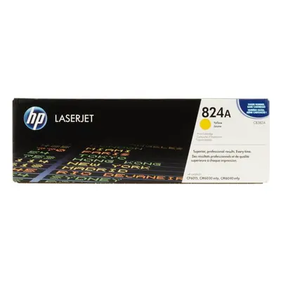 Toner HP CB382A č. 824A žlutý originální